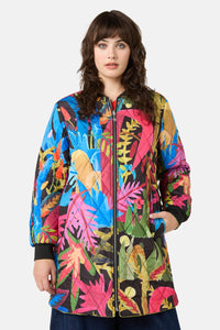 Gorman NZ - Night Garden Quilted Coat - print