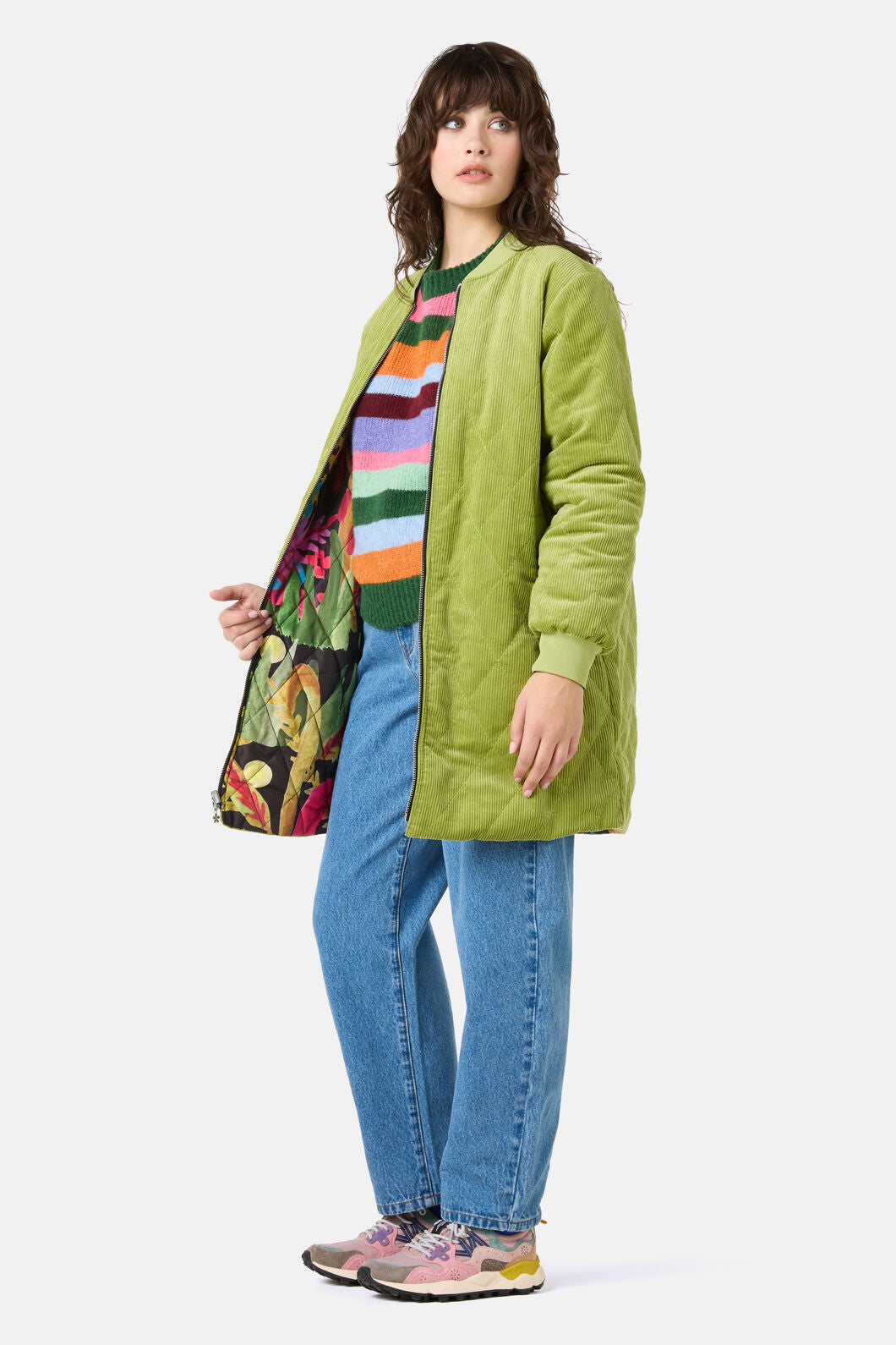 Gorman NZ - Night Garden Quilted Coat - print