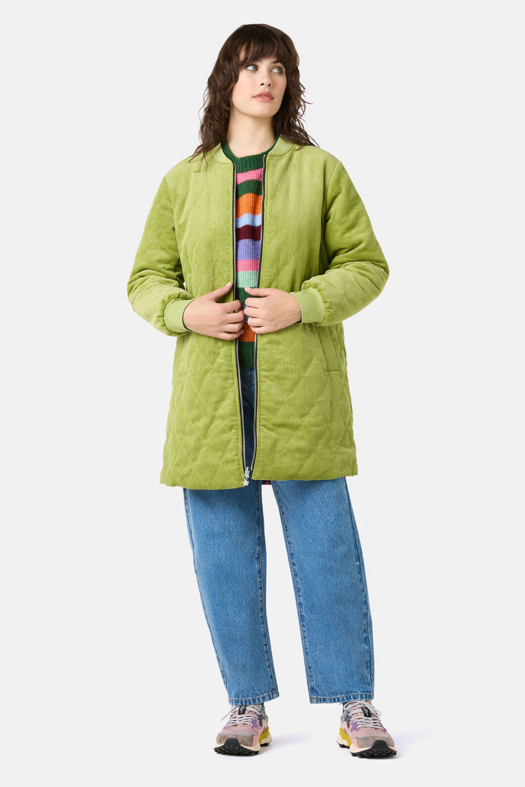 Gorman NZ - Night Garden Quilted Coat - print