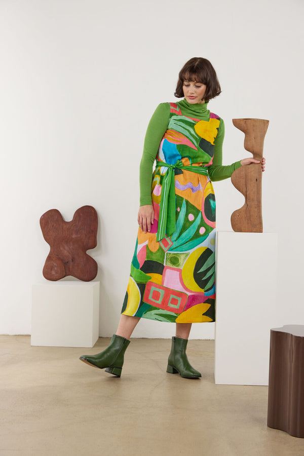 Gorman NZ - Warm Winter Printed Midi Dress - print