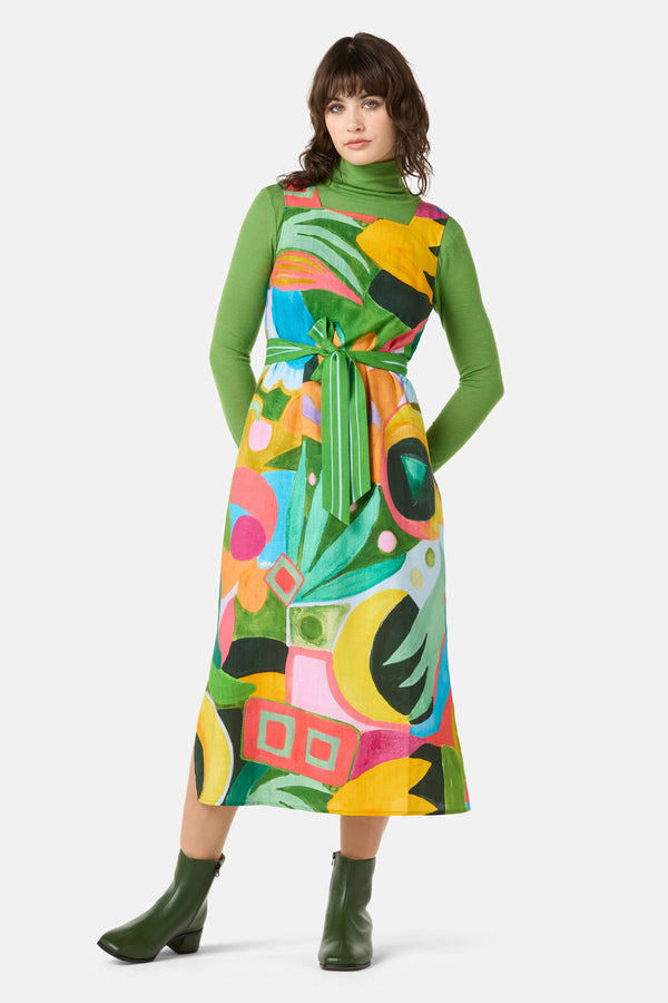 Gorman NZ - Warm Winter Printed Midi Dress - print
