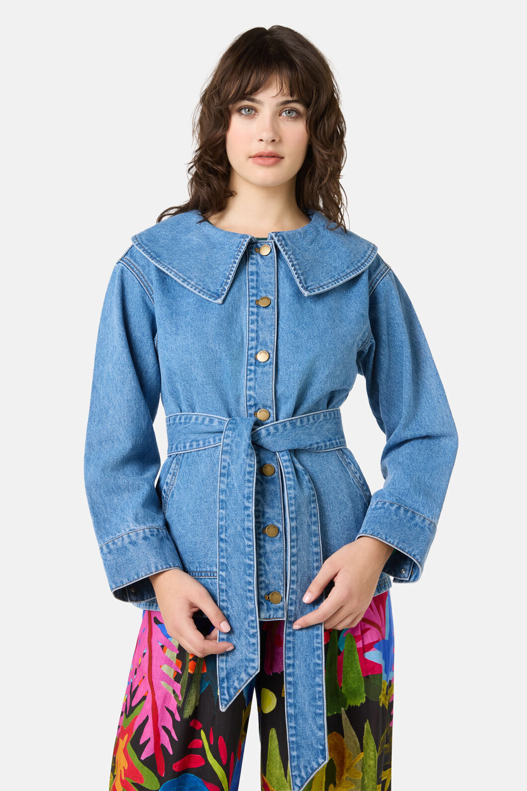 Gorman NZ - Henry Collar Denim Jacket - denim
