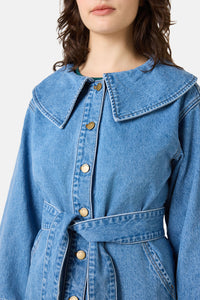 Gorman NZ - Henry Collar Denim Jacket - denim