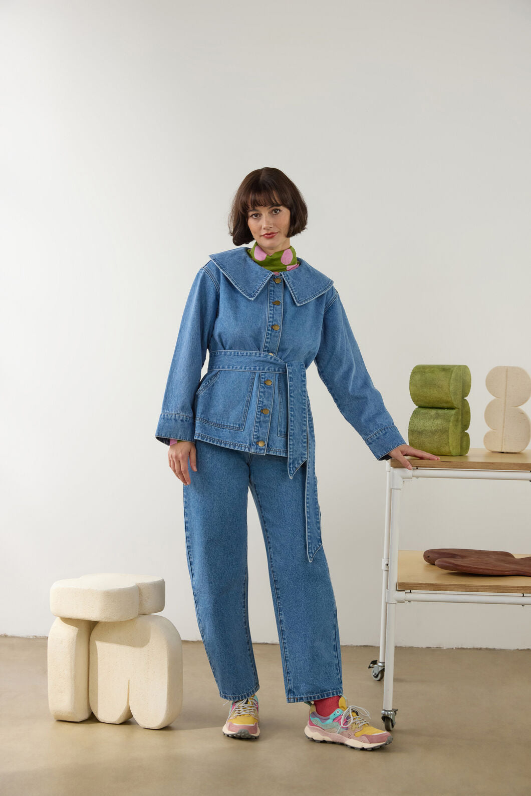 Gorman NZ - Henry Collar Denim Jacket - denim