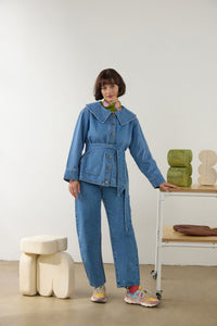 Gorman NZ - Henry Collar Denim Jacket - denim