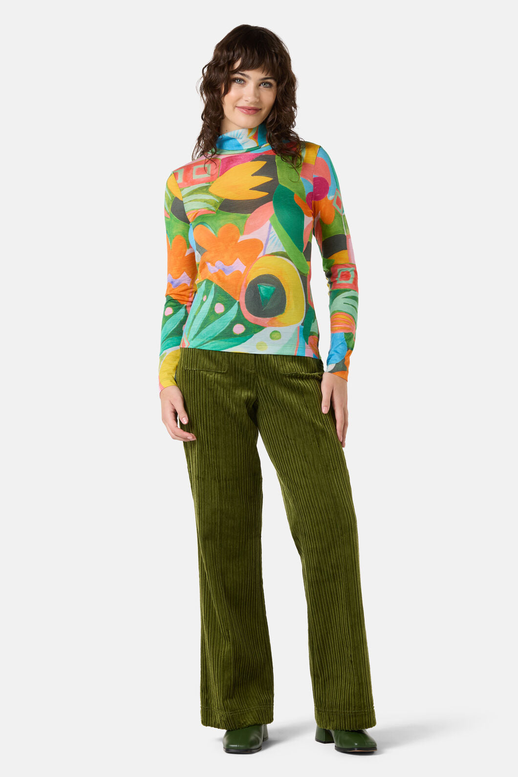 Gorman NZ - Warm Winter Merino Polo - print