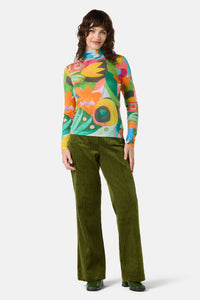 Gorman NZ - Warm Winter Merino Polo - print