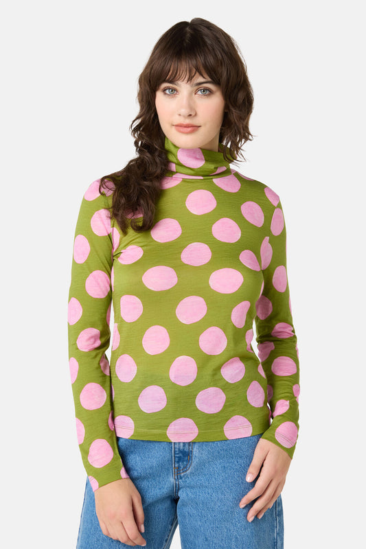 Gorman NZ - Always Spot It Merino Polo - print