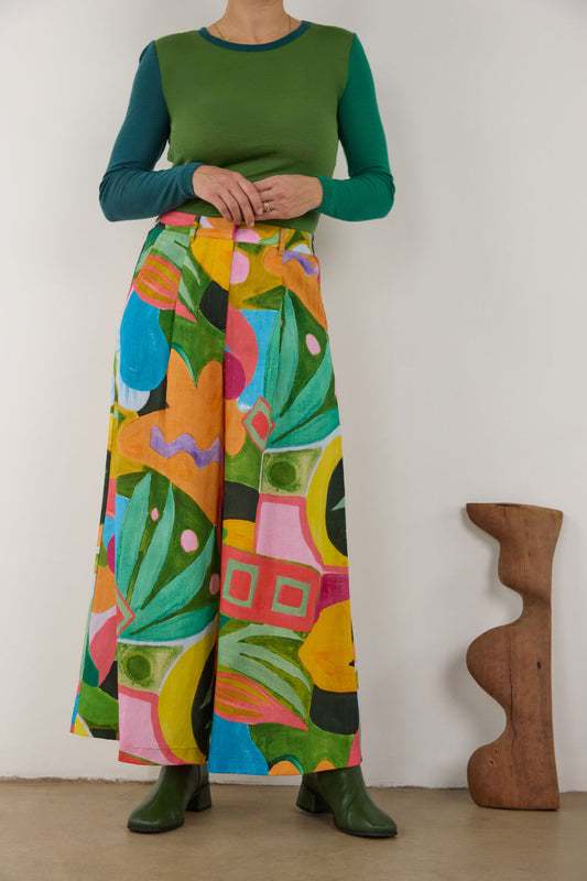 Gorman NZ - Warm Winter Printed Culotte - print