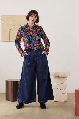 Gorman NZ - Gabrielle Denim Culotte - denim