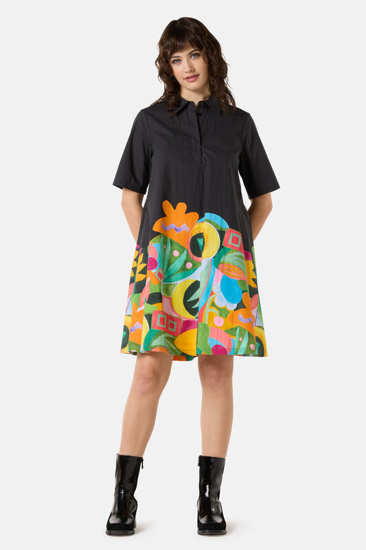 Gorman NZ - Warm Winter Smock Dress - print