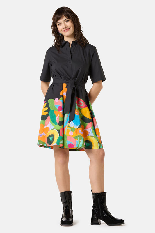 Gorman NZ - Warm Winter Smock Dress - print