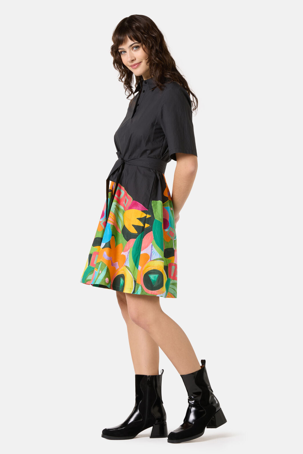 Gorman NZ - Warm Winter Smock Dress - print