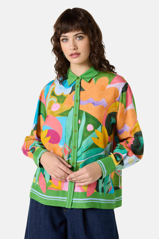 Gorman NZ - Warm Winter Printed Shirt - print