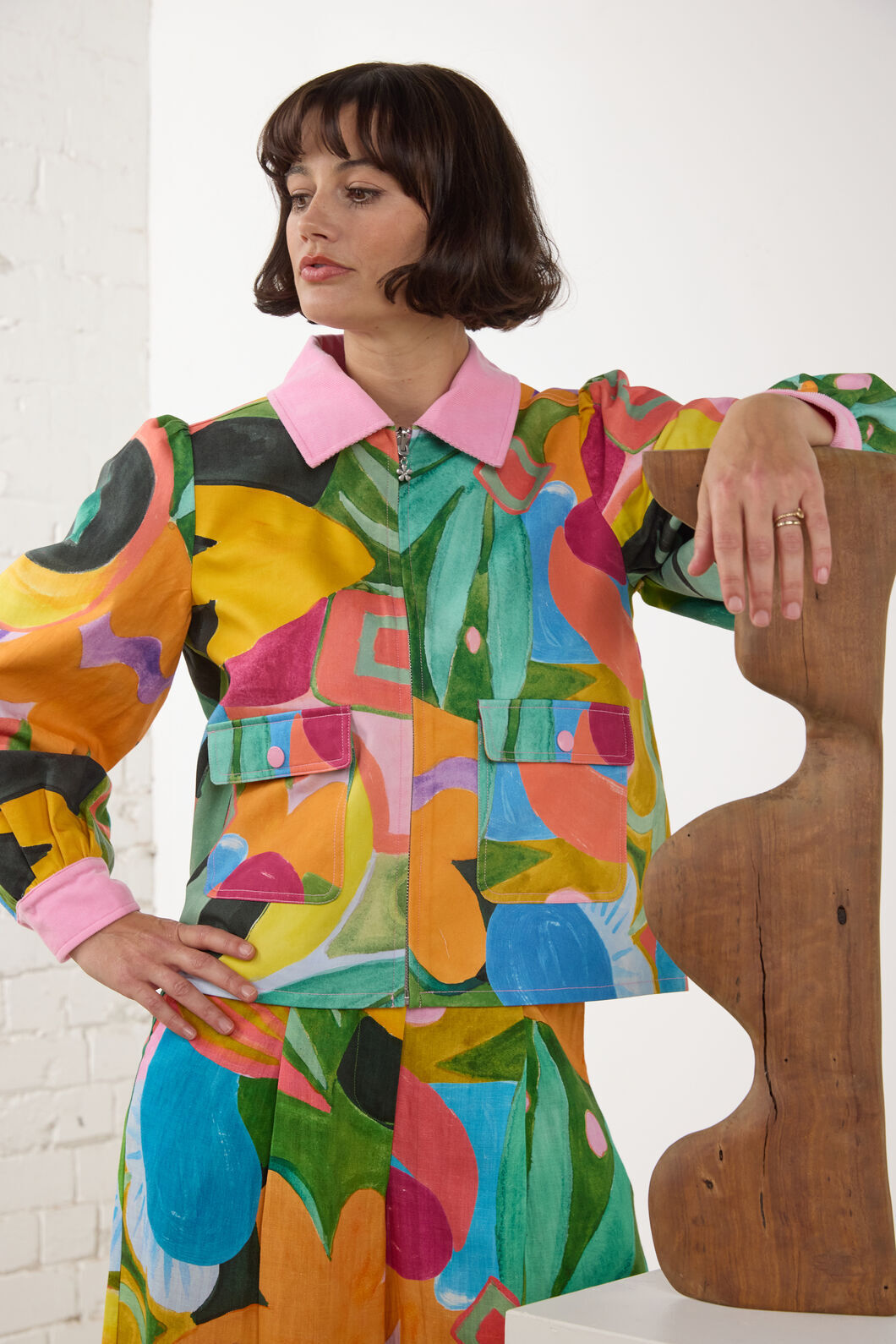 Gorman NZ - Warm Winter Reversible Jacket - print