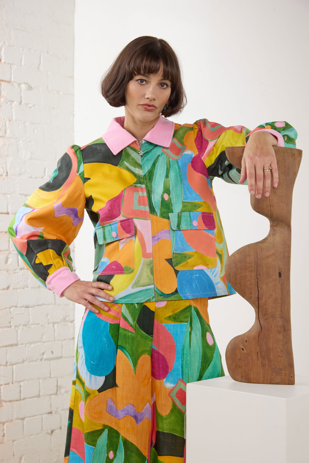 Gorman NZ - Warm Winter Reversible Jacket - print