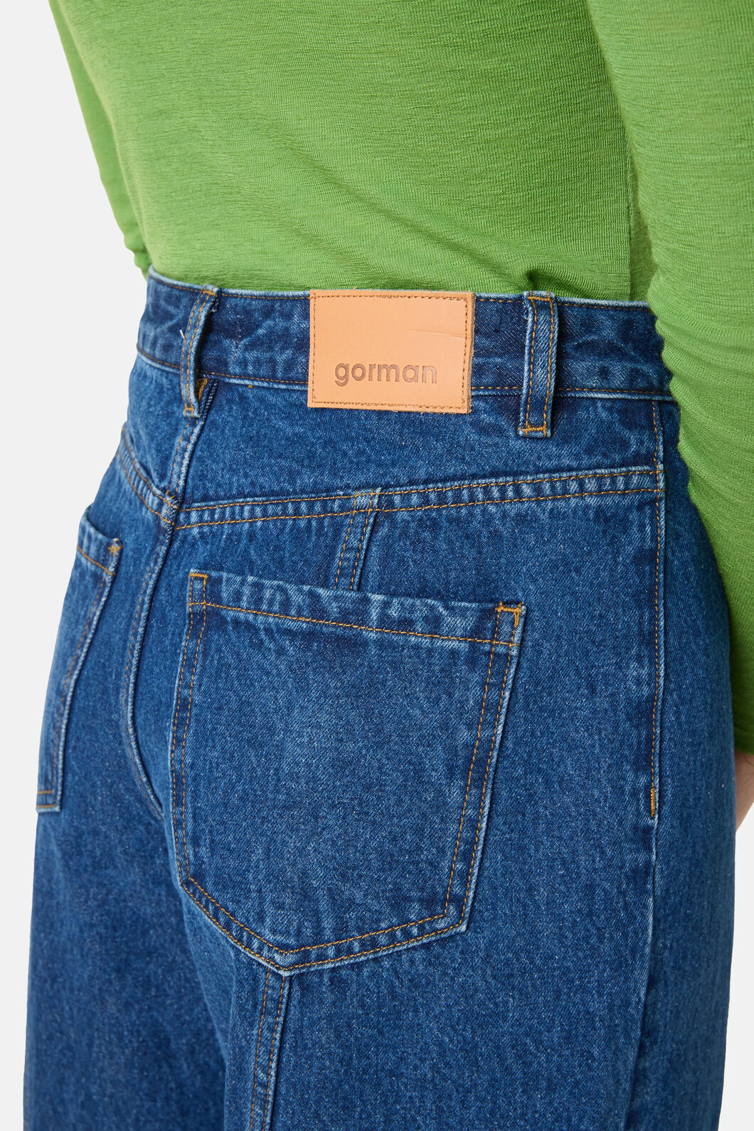 Gorman NZ - Lachie Wide Leg Jean - denim