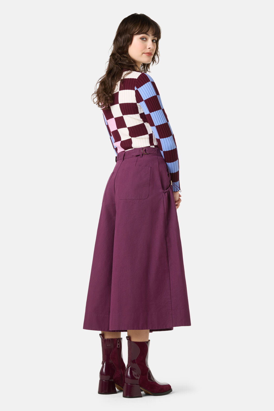 Gorman NZ - Monica Toggle Skort - deep-purple