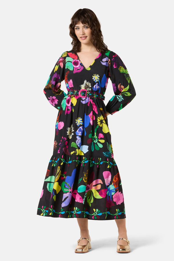 Gorman NZ - Electric Eden Maxi Dress - print