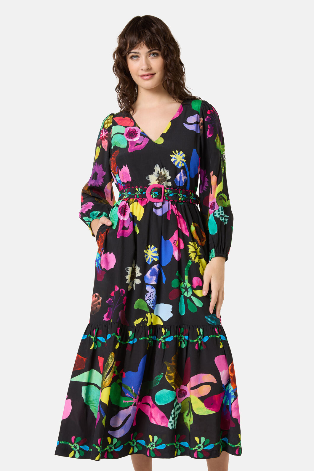 Gorman NZ - Electric Eden Maxi Dress - print