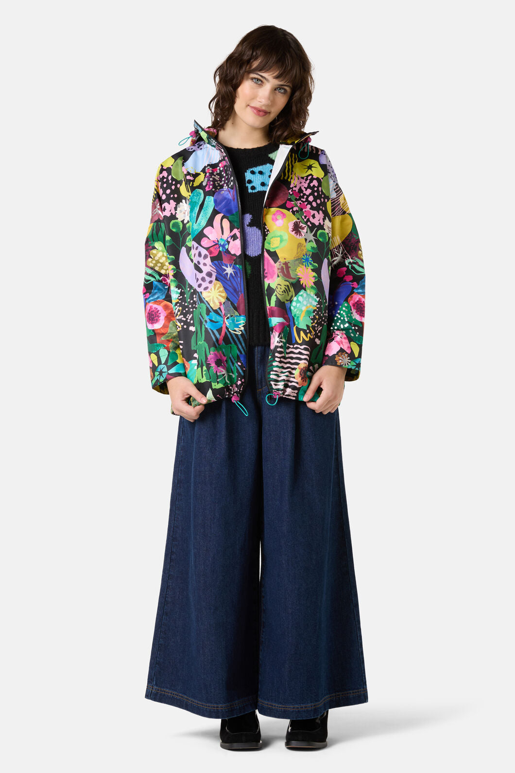 Gorman NZ - Electric Eden Raincoat - print