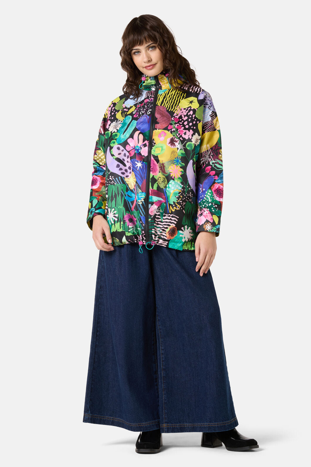 Gorman NZ - Electric Eden Raincoat - print