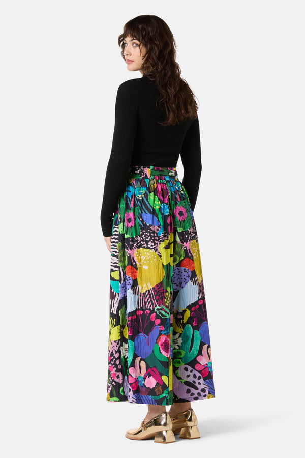 Gorman NZ - Electric Eden Cotton Skort - print