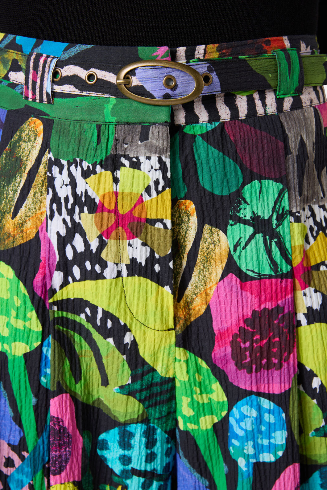Gorman NZ - Electric Eden Cotton Skort - print