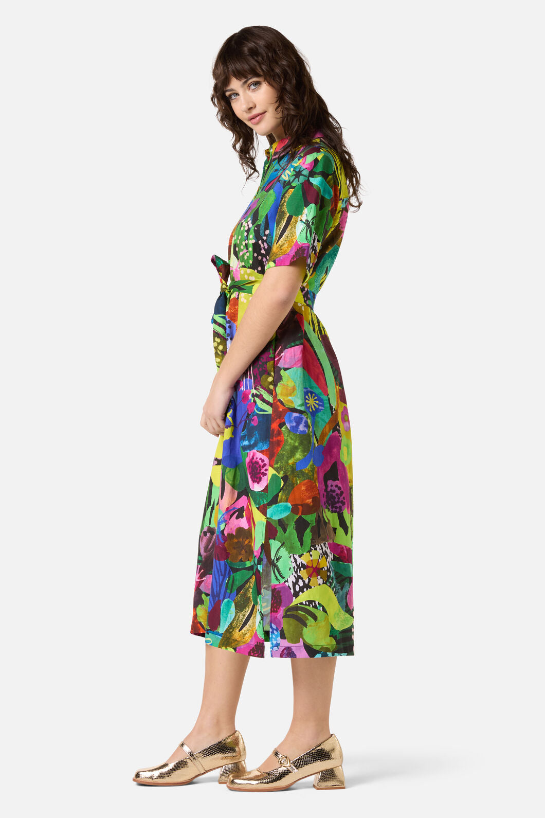 Gorman NZ - Electric Eden Shirt Dress - print