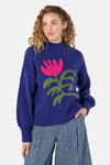 Gorman NZ - Moroccan Flower Jumper - blue
