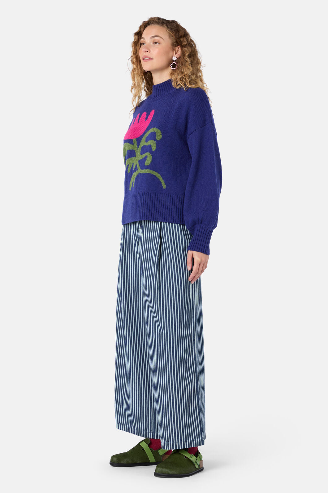 Gorman NZ - Moroccan Flower Jumper - blue