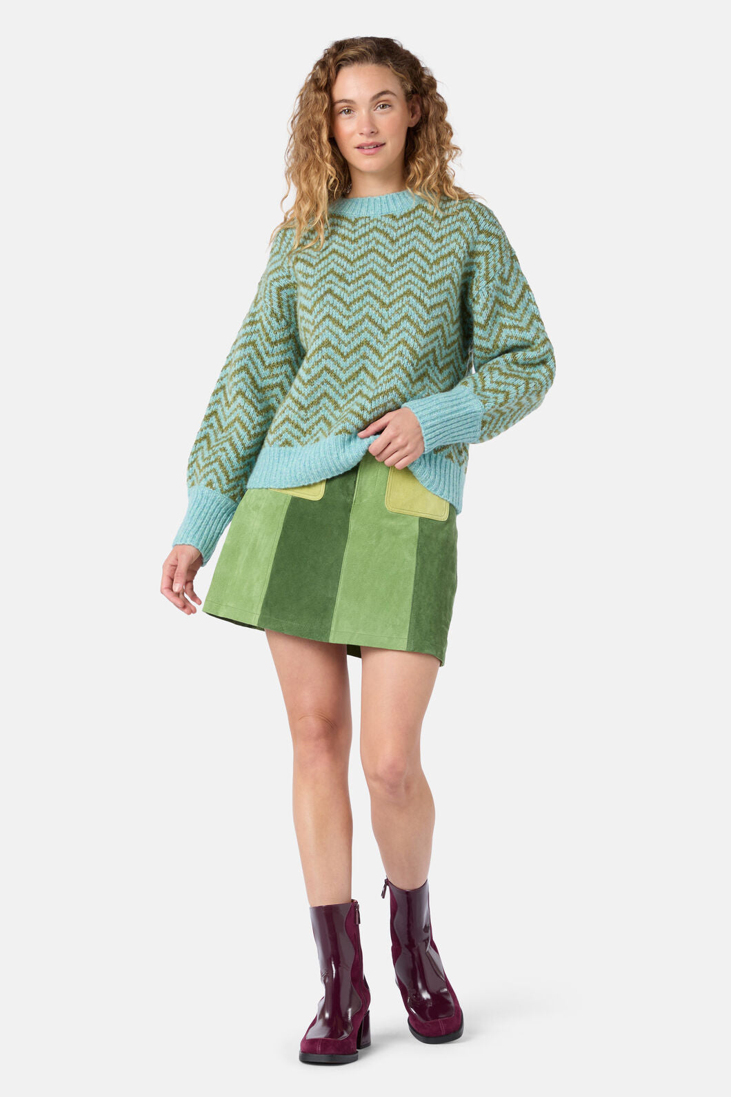 Gorman NZ - Moroccan Stripe Jumper - green