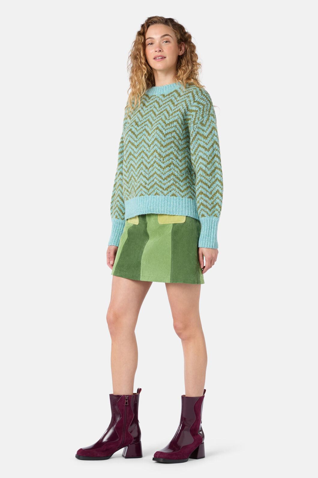 Gorman NZ - Moroccan Stripe Jumper - green