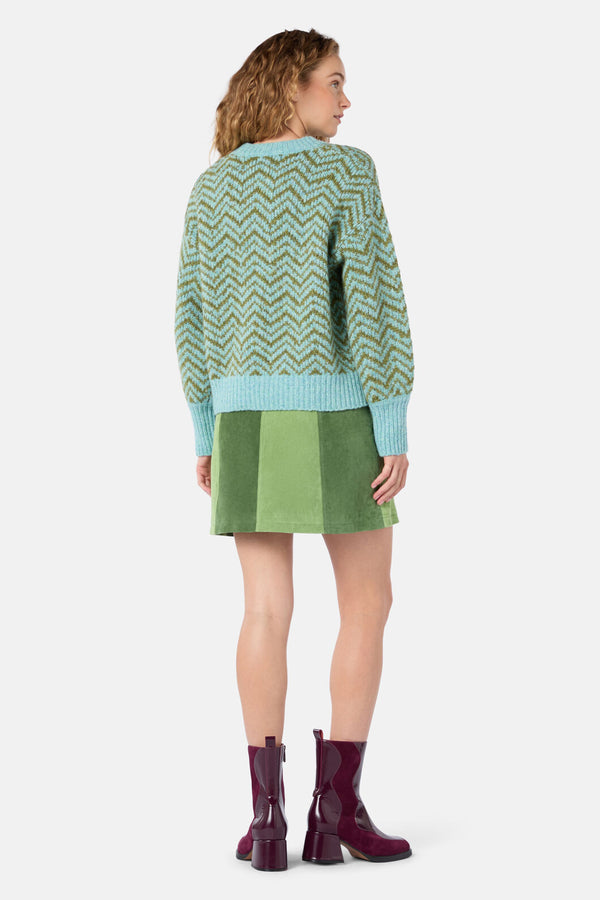 Gorman NZ - Moroccan Stripe Jumper - green