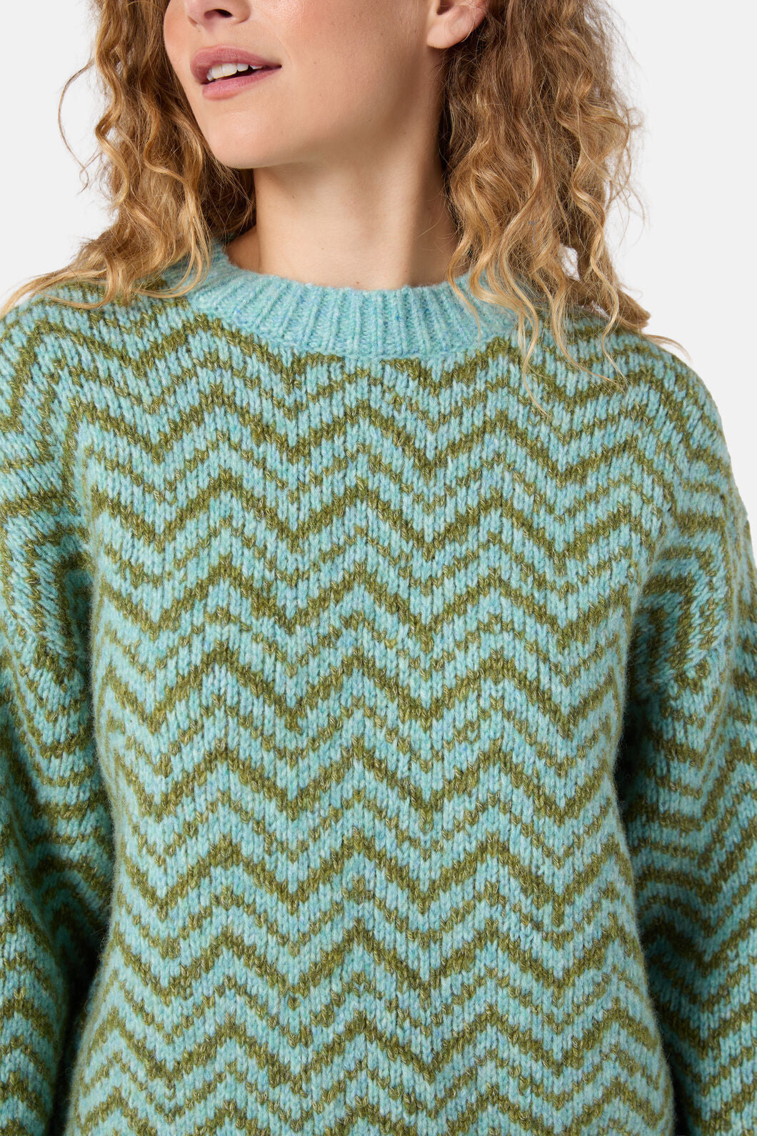 Gorman NZ - Moroccan Stripe Jumper - green