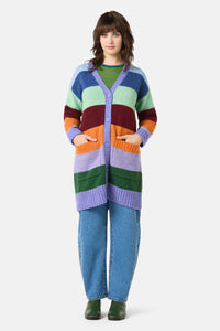 Gorman NZ - Palette Pop WideStripeCardigan - stripe