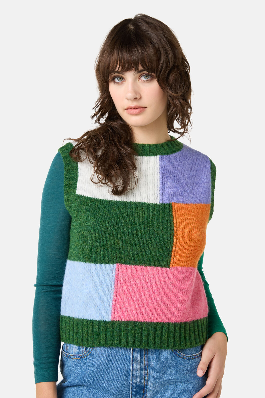 Gorman NZ - Palette Pop Patch Vest - multi