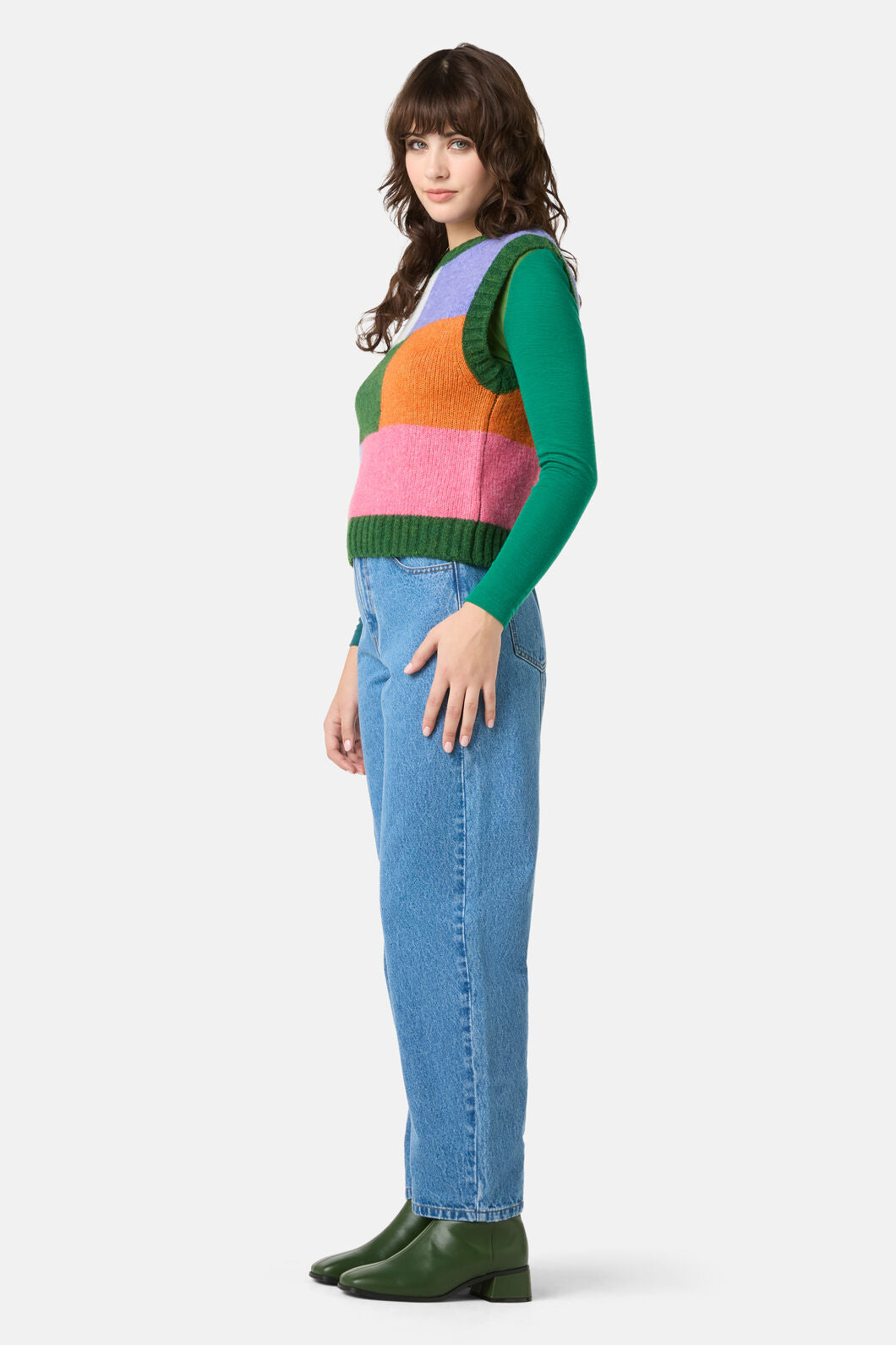 Gorman NZ - Palette Pop Patch Vest - multi