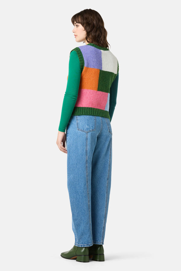 Gorman NZ - Palette Pop Patch Vest - multi