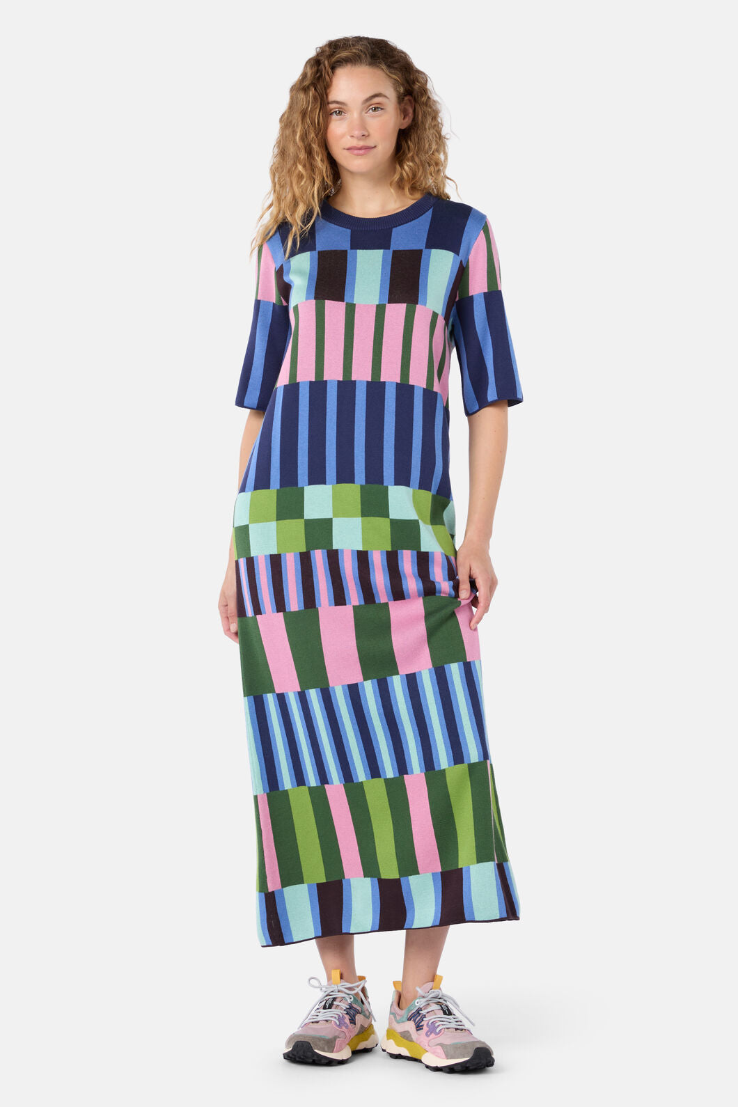 Gorman NZ - Warpweave Knit Dress - multi