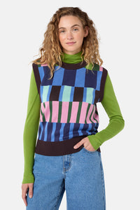 Gorman NZ - Warpweave Knit Vest - multi