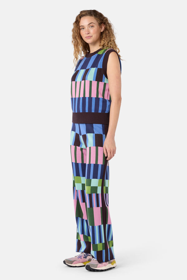 Gorman NZ - Warpweave Knit Vest - multi