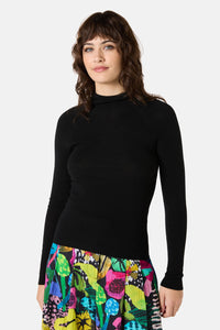 Gorman NZ - Anika Knit Top - black