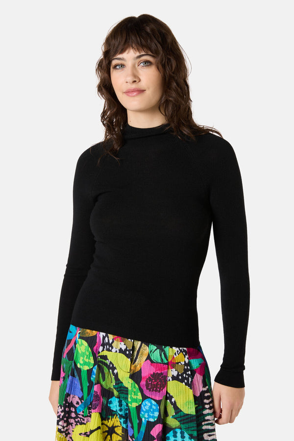 Gorman NZ - Anika Knit Top - black