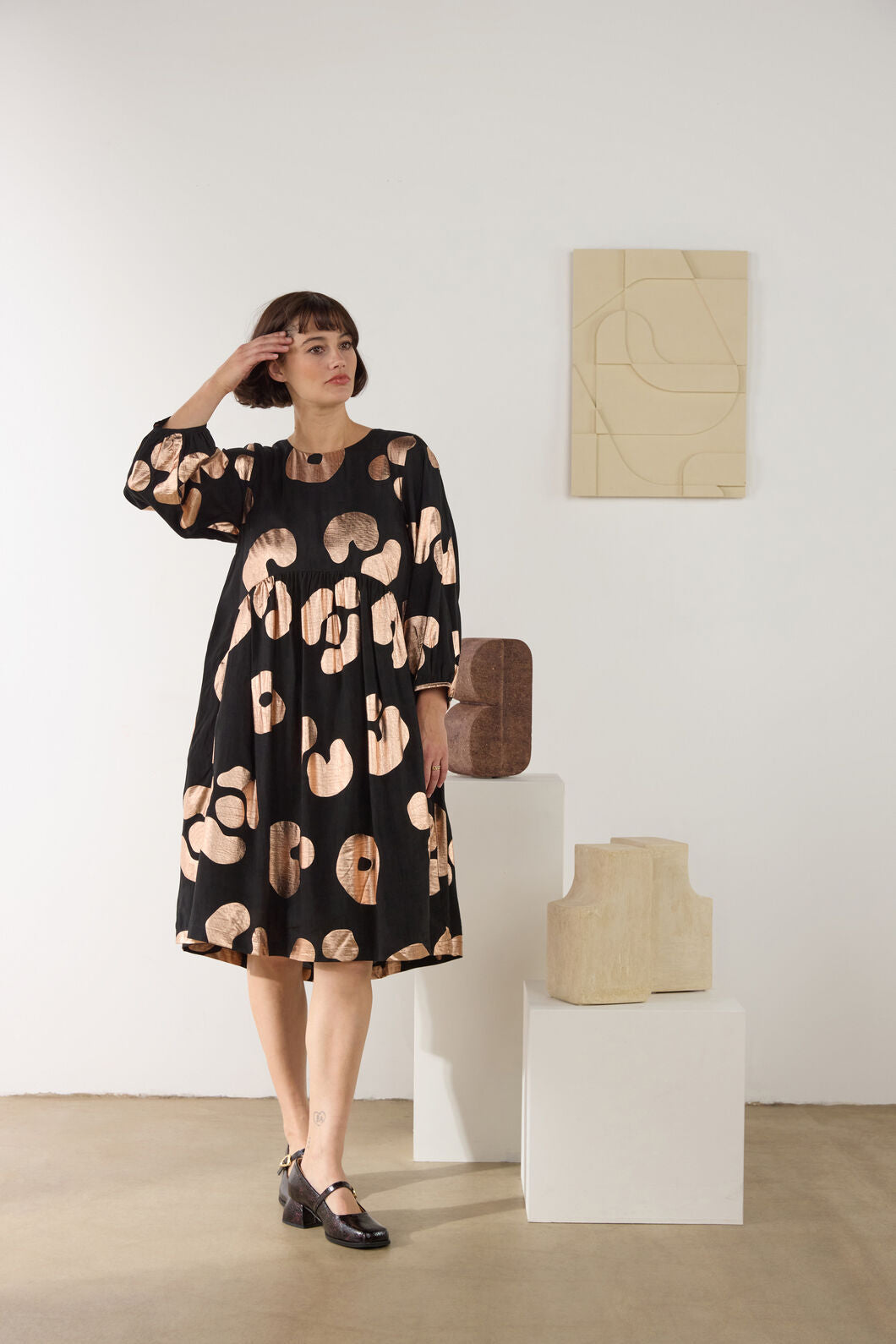Gorman NZ - Leo Rising Foil Dress - print