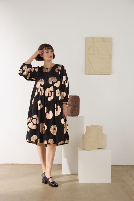 Gorman NZ - Leo Rising Foil Dress - print