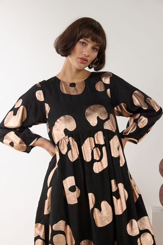 Gorman NZ - Leo Rising Foil Dress - print