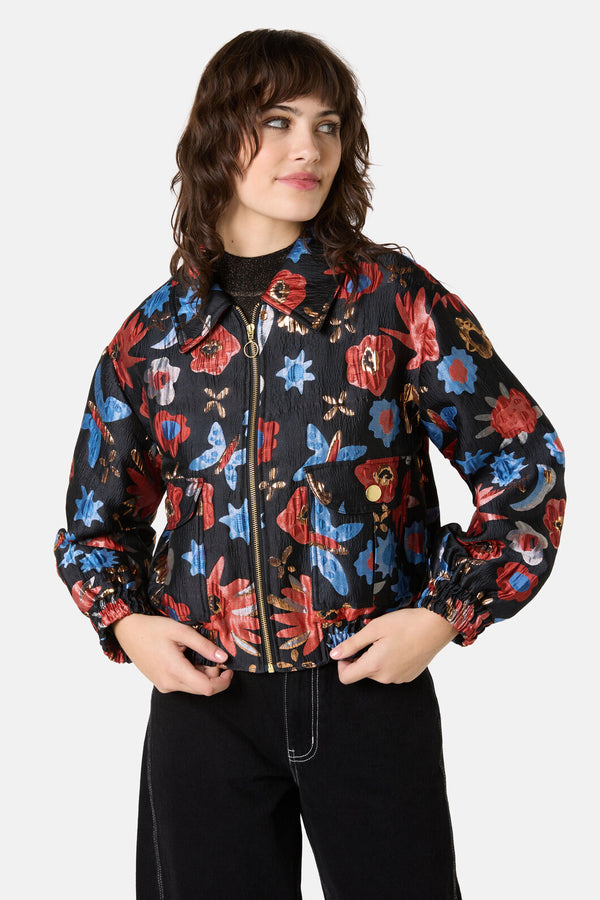 Gorman NZ - The Garden Jacquard Jacket - print