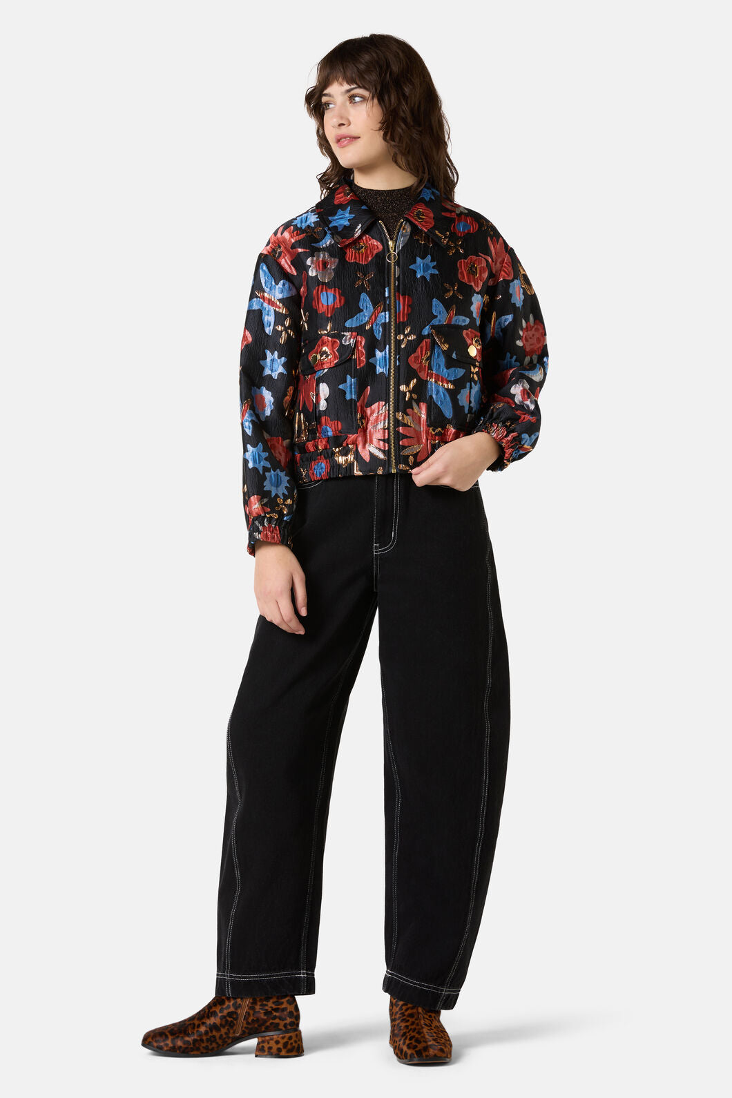 Gorman NZ - The Garden Jacquard Jacket - print