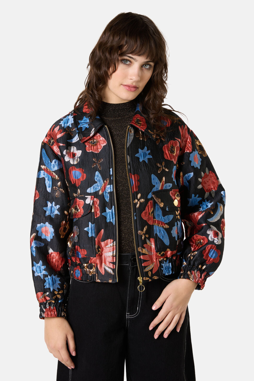 Gorman NZ - The Garden Jacquard Jacket - print